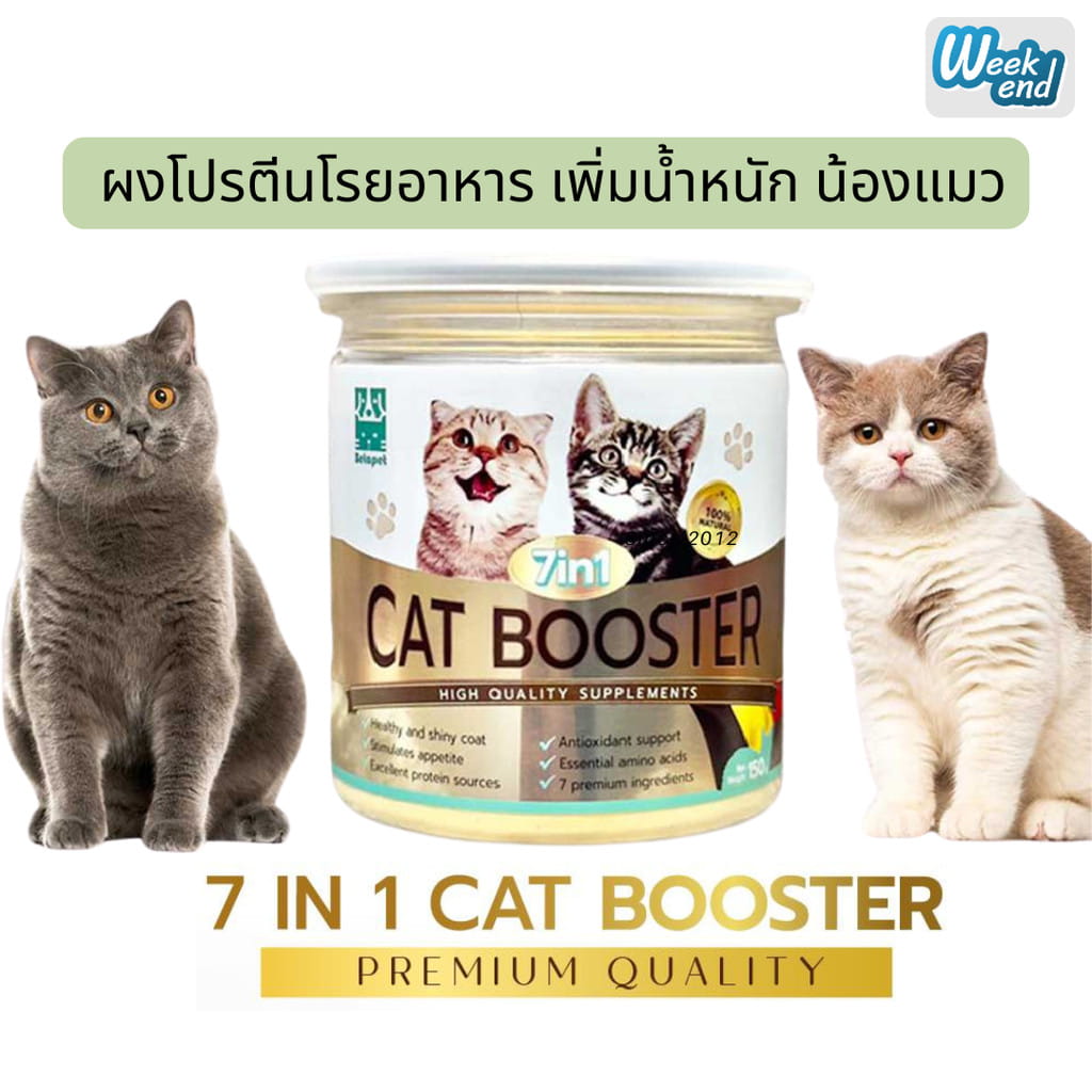 ภาพรวม นวัตกรรมวิตามินแมวสูตรเพิ่มน้ำหนัก BETAPET ตัวแน่น สุขภาพดี และกระตุ้นความอยากอาหารอย่างเป็นธรรมชาติ