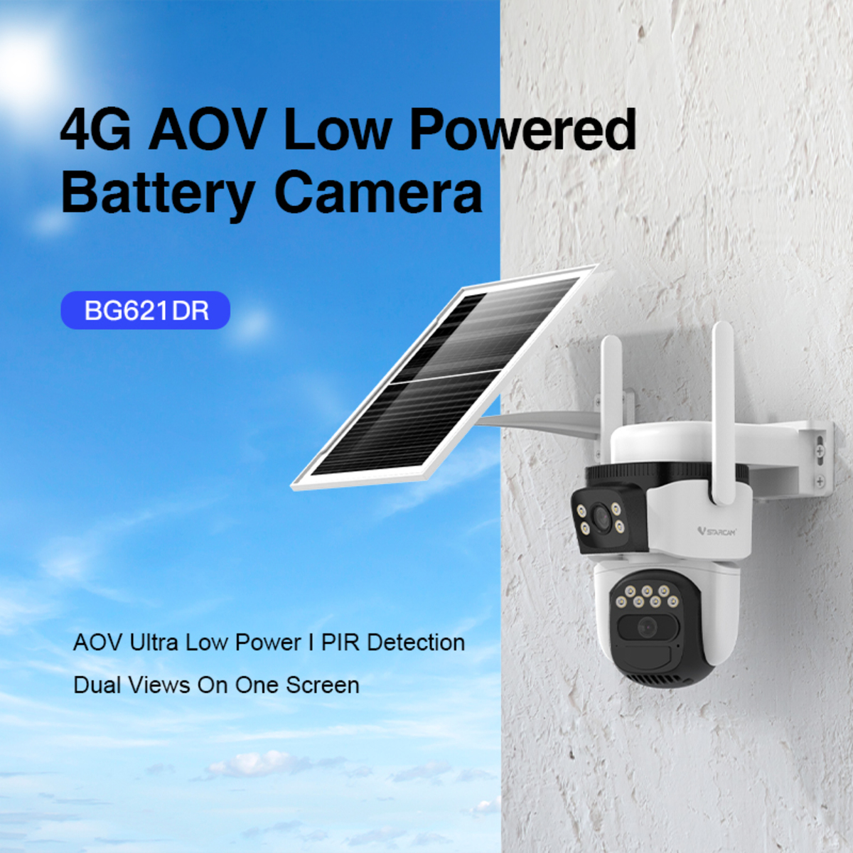 ภาพรวมและระบบไร้สาย 100% ไม่ง้อไฟบ้านและอินเทอร์เน็ตด้วย 4G Solar