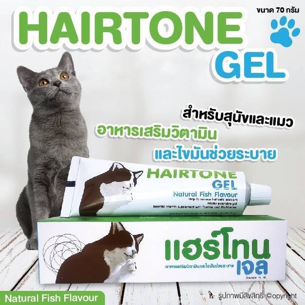 ภาพรวม นวัตกรรมเจลช่วยระบายและขับก้อนขน Hairtone Gel จัดการปัญหาก้อนขนและท้องผูกมาตรฐานเยอรมนี