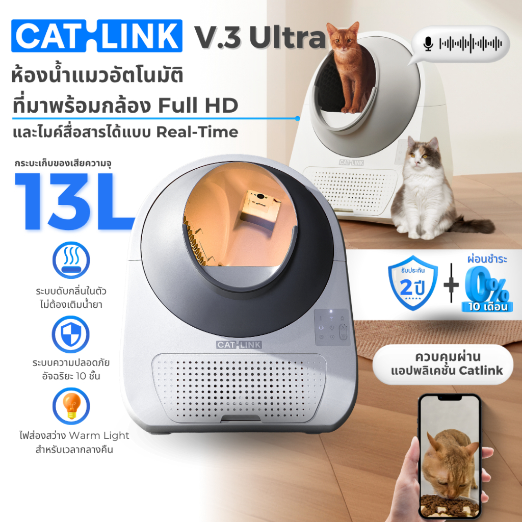 เซนเซอร์ตรวจวัดระดับทรายแบบ Real-Time ฟังก์ชัน One-Click Empty และแอป CATLINK