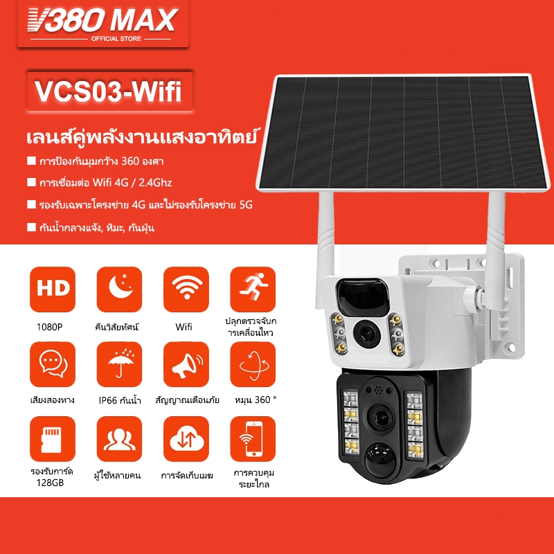 ภาพรวม นวัตกรรมพลังงานแสงอาทิตย์เลนส์คู่ และแบตเตอรี่ในตัว 8,000mAh