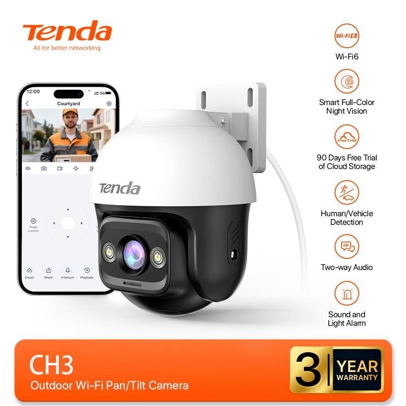 ภาพรวมและนวัตกรรมเลนส์คู่กลางแจ้ง Dual-Lens Linkage Tracking 6MP