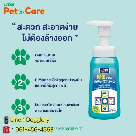 ภาพรวม นวัตกรรมโฟมอาบแห้ง Lion Pet Clean มาตรฐานสุขอนามัยชั้นนำจากประเทศญี่ปุ่น ปลอดภัยระดับ Food Grade