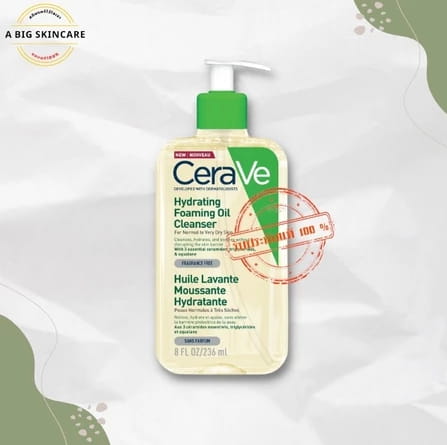 CeraVe Hydrating Foaming Oil Cleanser