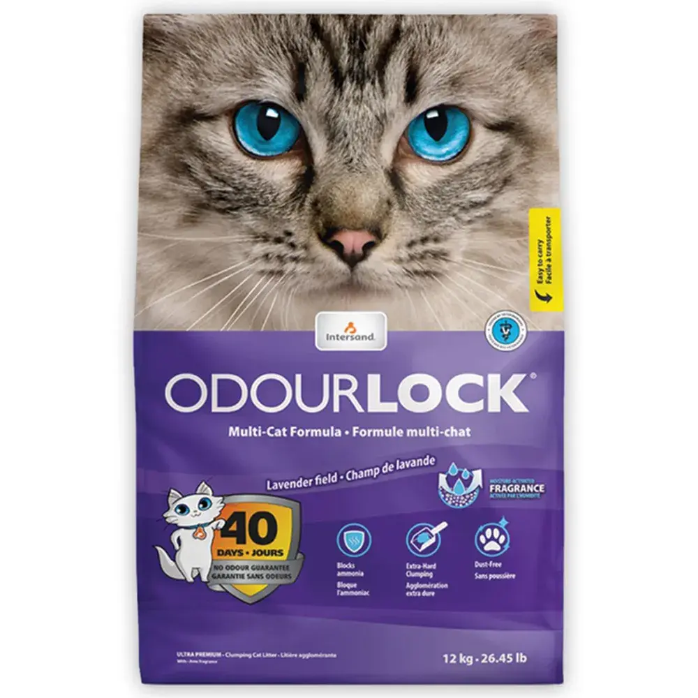 Intersand OdourLock Ultra Premium Lavender Field (100% Pure Sodium Bentonite)