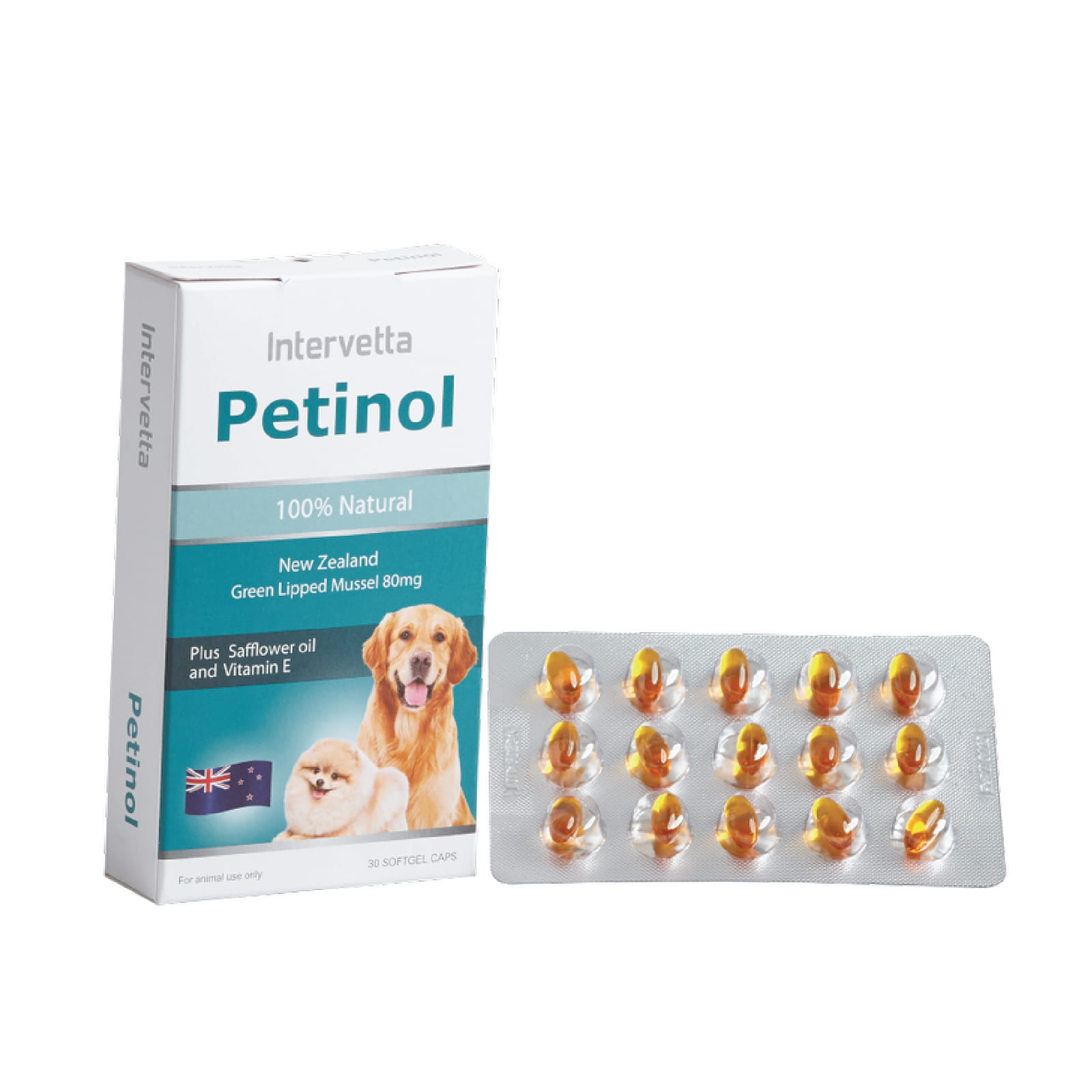 Petinol Joint Health Supplement for Dogs and Cats (เพทตินอล ผลิตภัณฑ์เสริมอาหารบำรุงและดูแลปัญหาข้ออักเสบสำหรับสุนัขและแมว)