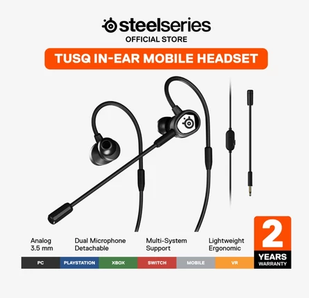 SteelSeries Tusq In-Ear Mobile Gaming Headset