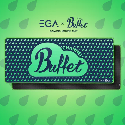 EGA x Buffet Channel Gaming Mousepad