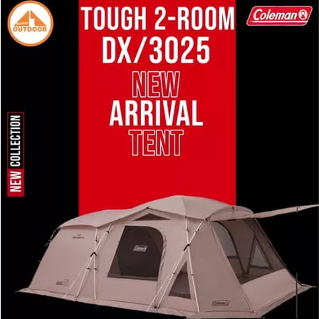 Coleman Tough 2-Room DX 3025 (Greige)