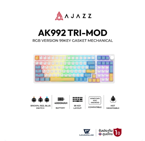 Ajazz AK992 Tri-Mode