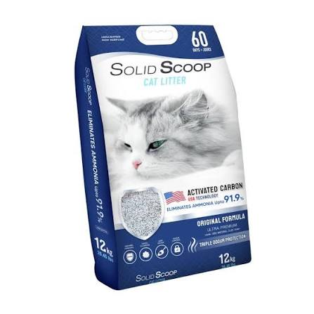 Kanimal Solid Scoop Odour Block Cat Litter (สูตรบล็อกกลิ่น ก้อนแน่นตักง่าย)