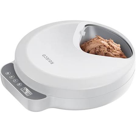 ROJECO 4 Meals Automatic Pet Feeder 4L (Button Version)