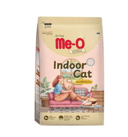 Me-O Gold Indoor อาหารเม็ดของแมว
