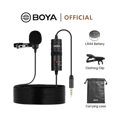 BOYA BY-M1 Lavalier Microphone