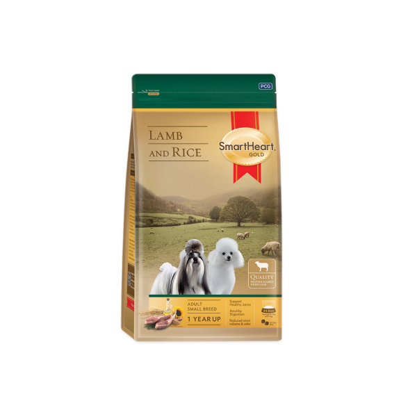 SmartHeart Gold Lamb and Rice อาหารเม็ดของสุนัข