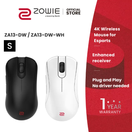 ZOWIE ZA13-DW 4K Wireless Mouse for Esports