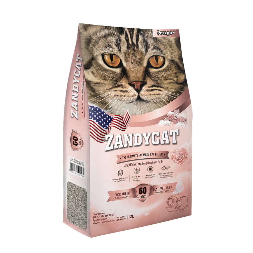 ZANDYCAT Ultimate Mild Mom Premium Sodium Bentonite Cat Litter