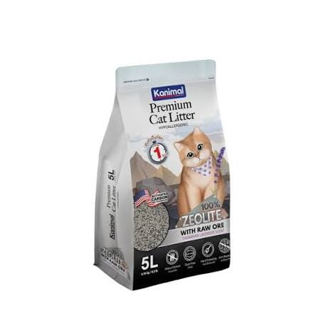 Kanimal Premium Volcanic Bentonite Cat Litter (ทรายแมวภูเขาไฟ คานิมอล)