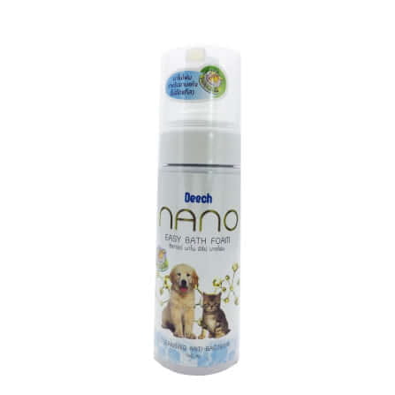 Deech Smart Nano Waterless Foam Shampoo (ดีช สมาร์ท นาโน โฟมอาบน้ำแห้งสำหรับสัตว์เลี้ยง)