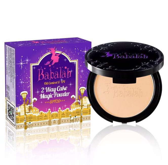 Babalah Oil Control & UV 2 Way Cake Magic Powder SPF 20