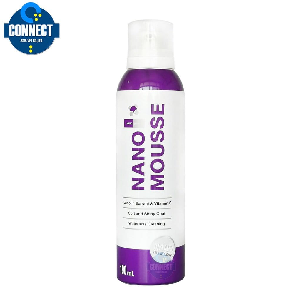 Nano Mousse Waterless Cleansing Foam (นาโน มูสส์ โฟมอาบน้ำแห้งสูตรนาโนซิลเวอร์)